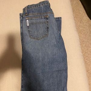 Men’s cinch jeans.